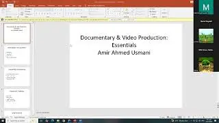 Digital Media Workshop By Islamic Writers Movement Lecture No 5-Part 1