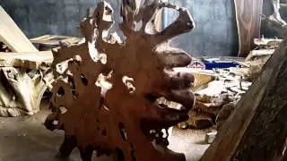 Bali Wood Slab acacia wood teak root Bali