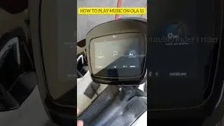 How to Play Music on Ola S1 Pro #shorts #shortsindia #ola #olas1 #olascooter #s1pro #s1