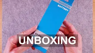 Shimano BT-SD300 Built In Type Di2 Battery Unboxing
