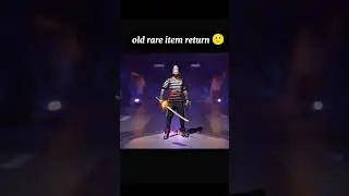 free fire old rare items return |2019 vs 2025 items 😱😱#ff #freefire #viral #gaming #trending #shorts