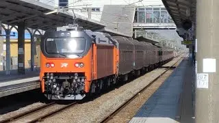 特殊列車，8772次試運轉（E500），民雄高速通過，多節車箱失圓！！首拍513+514！！