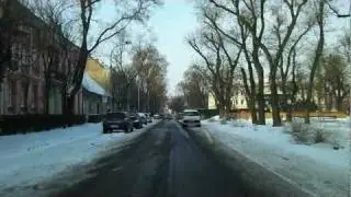 Téli autózás Székesfehérváron