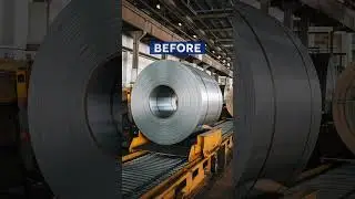 How Slitting Steel Is Done Right at V Metal Solutions! #slitting #steel #mildsteel #construction