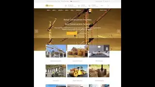 BrixalBuilding - Construction and Building Website Template  #templatemonster #themeforest #envato
