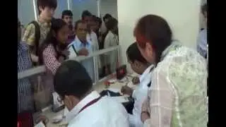 Dr. Torako Yui visits PBHRF