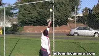 The VolleyCam:  The EASY way to film tennis.