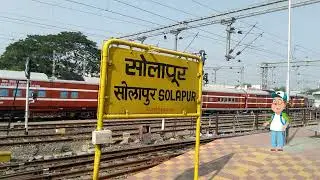 Solapur is a Junction or a normal railway station ? | #Solapur