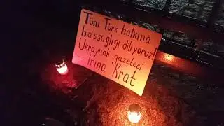 Ukraynalı gazeteci Irma Krat, T&uuml;rklere başsağlığı diledi