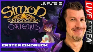 LIVE | Simon The Sorcerer: Origins &ndash; Der Zauberlehrling ist ZUR&Uuml;CK! | Point & Click Adventure