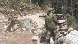 Carl Gustaf 84mm Live fire by Gurkhas