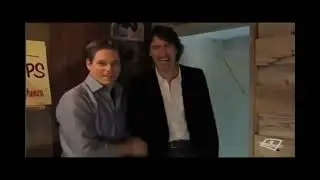 Justin Trudeau falling down stairs, vocoded to the Canadian National Anthem.