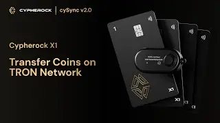 How to Transfer Coins TRON Network Using Cypherock X1?