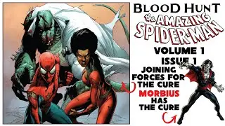 Blood Hunt: Amazing Spider-Man Issue 1 Tie-In Spider-Man Lizard Misty Knight Fight Vampires. Morbius