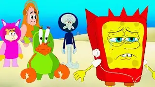 ALL SpongeBob's Friends Left Him Sad Story (Incredibox Sprunki Animation)