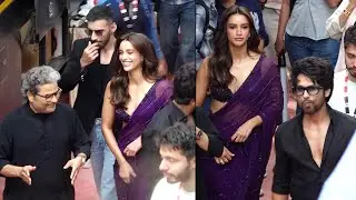 Shahid Kapoor, Tripti Dimri, Avinash Tiwary On The Set Of Kapil Sharma Show Promoting Film O-Romeo