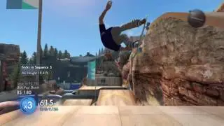 Skate 3: My First 1620 Spin!