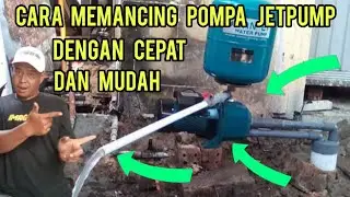 cara memancing pompa air