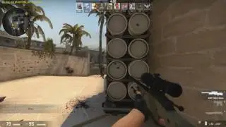 CS:GO gameplay | AMD A4 6300 Radeon HD 8370D