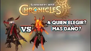 Tesarion o Rosario? quien tiene m&aacute;s da&ntilde;o? |  Summoners War Chronicles