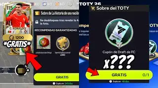 &iexcl;HAZ ESTE TRUCO Y SACA GRATIS M&Aacute;S CUPONES DE DRAFT TOTY + RECLAMA HOY A RONALDO GRATIS! FC MOBILE 26