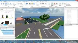 ROBLOX: Lake Islands Intersection Construction