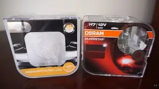 GE Megalight Ultra +150 vs OSRAM Silverstar