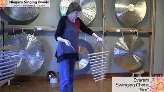 Svaram Swinging Chimes 9 Bar Fire
