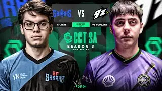 9Z vs SHARKS || CCT Sudam&eacute;rica 3 Series 3 || PLAYOFFS || SEMIFINAL || BO3 || HIGHLIGHTS