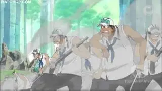 One Piece Rayleigh stops marines
