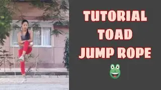 LEARN TOAD JUMP ROPE🐸/FREESTYLE JUMPROPE TRICKS/SKIPPING TRICKS
