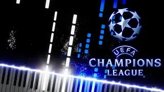 CHAMPIONS LEAGUE ANTHEM | PIANO TUTORIAL