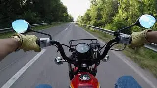 Honda CY50 - Sound & Acceleration