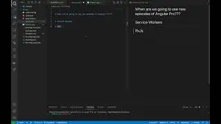 What to expect in the new episodes of Angular Pro