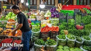  A Normal Day in Tajrish Bazaar | Real Life in Tehran