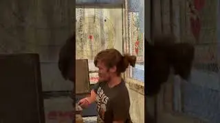 Dwarf axe throwing
