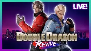 🔴LIVE - Double Dragon Revive Full Playthrough