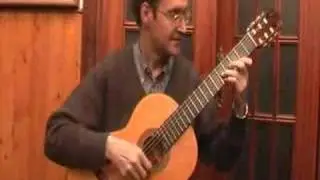 El Payo Humberto en la guitarrería de Santos Bayón