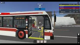 (Roblox) TTC | 2016 NovaBus LFS [Old Livery] [8525] Route 87A Cosburn To Main Street Station Part 1