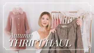 FALL THRIFT HAUL FOR THE FEMININE STYLE (2022) & IVY CITY HOLIDAY DRESSES TRY-ON/ REVIEW