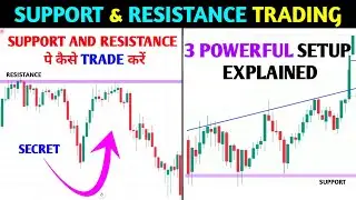 🔴How to trade Support and Resistance level 📊‼️ 3 secret strategy explained ‼️ pkr trading