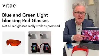 Not all red glasses really work as promised -  Red Glasses against blue and green light (AI ENG)