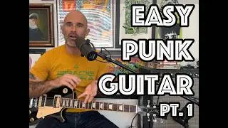 Курс игры на гитаре в стиле панк-рок [Часть 1 &mdash; Ramones + Sex Pistols]