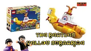 Lego Ideas review of the Beatles Yellow Submarine.Kiwi Brick Studios.