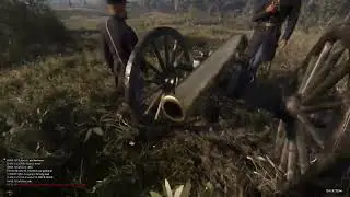 Fun in a Civil War Artillery Battery
