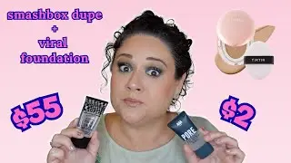 I Think I Found the PERFECT Smashbox Primer Dupe + Testing the Viral TIRTIR Matte Foundation!