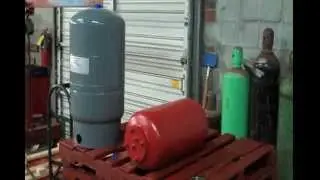Expansion Tank Installation how to Charge a bladder diaphragm Amtrol extrol air pressure install