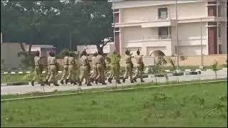 NCC cadets rifle Pread ncc camp NCC Cadets Marching Contingent || Besic Drill || Demo ||