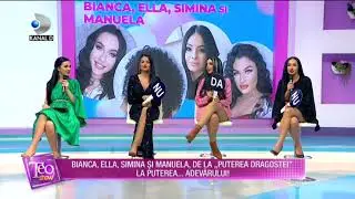 Teo Show(27.10.)-Bianca, Ella, Simina si Manuela, la puterea adevarului! A fost atrasa de iubitul...