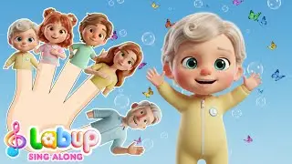 Learn The Names of Your Fingers! | Finger Family Song | Nursery Rhymes | Labup Sing Along